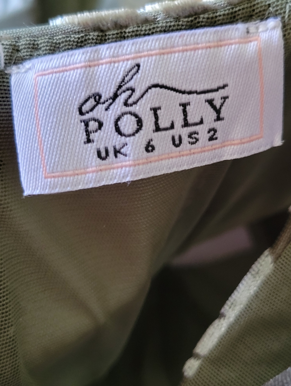 Oh Polly Cropped Bustier Top Olive Green Velvet Jacquard Corset Tank Top 2 - Picture 9 of 13